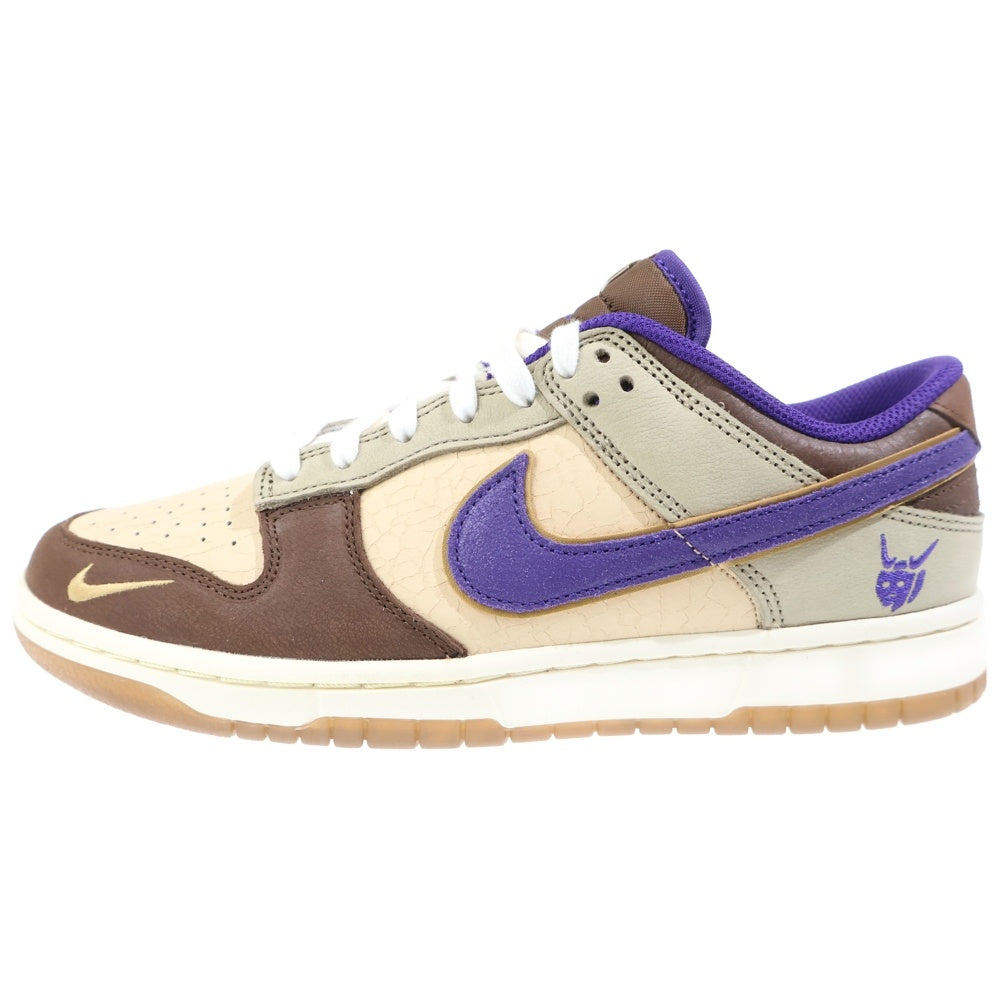 NIKE(ナイキ) DUNK LOW PRM SETSUBUN ダンク プレミアム 節分 ローカットスニーカー ブラウン/パープル DQ5009-268 US9/27cm