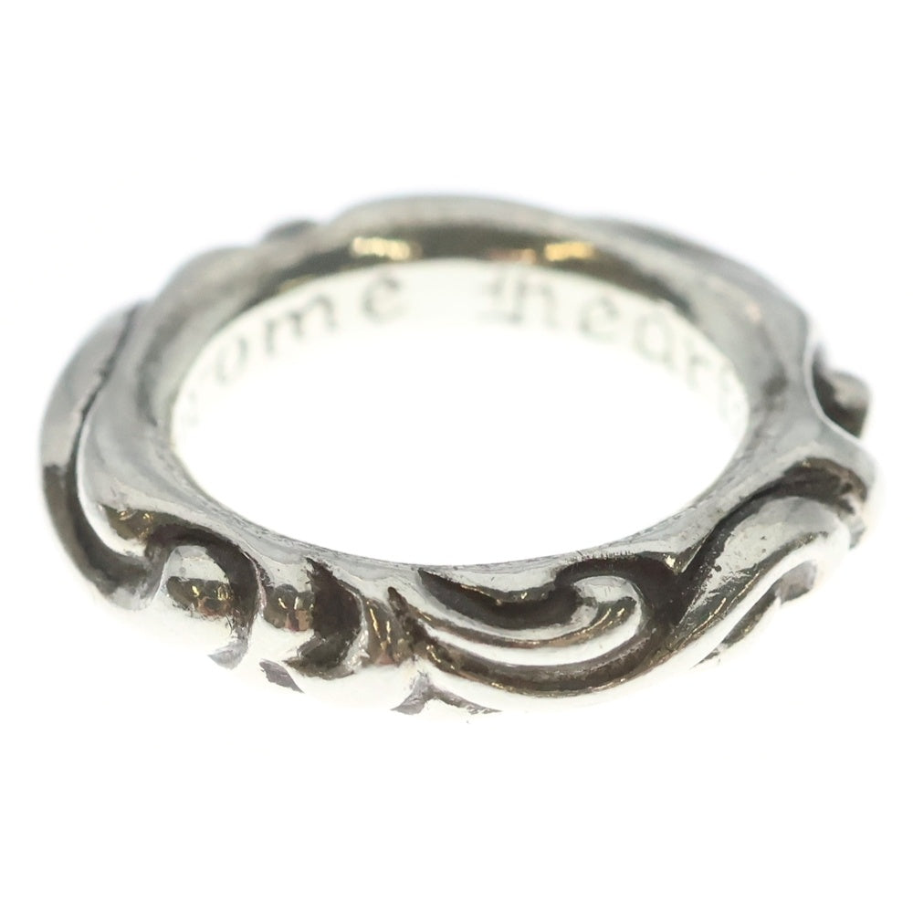 CHROME HEARTS(クロムハーツ) SCRL BAND スクロールバンド リング シルバー BCA351 レディース