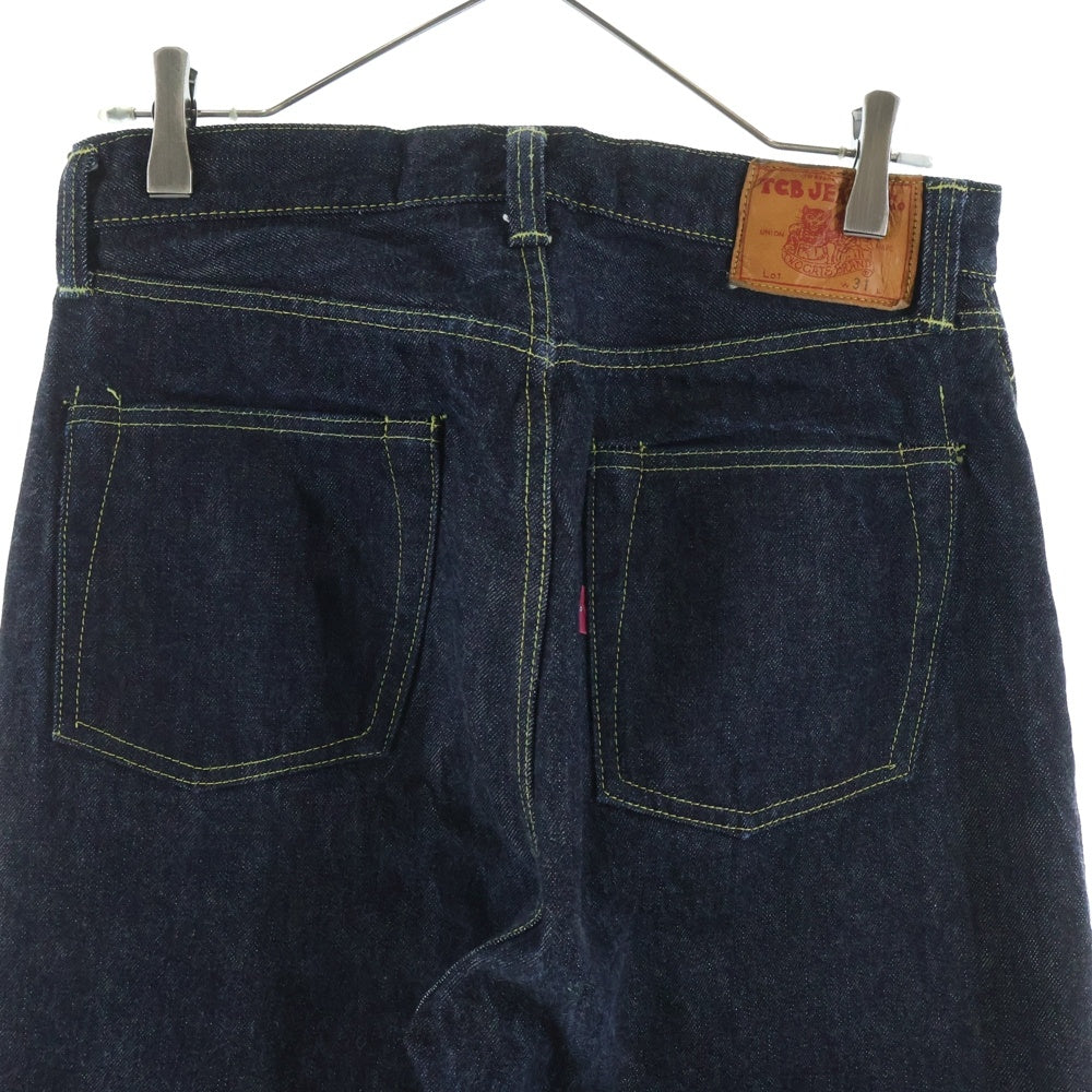 TCB JEANS(ティーシービー ジーンズ) 大戦モデル 月桂樹ボタン 赤耳 ヘリンボーンポケット インディゴ