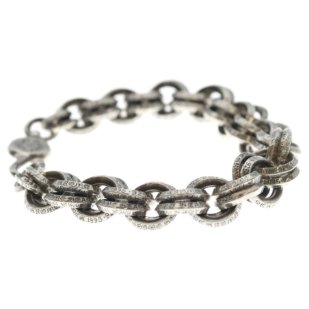 CHROME HEARTS(クロムハーツ) 2 DOUBLE B RING ダブルBリング ブレスレット シルバー BCA121