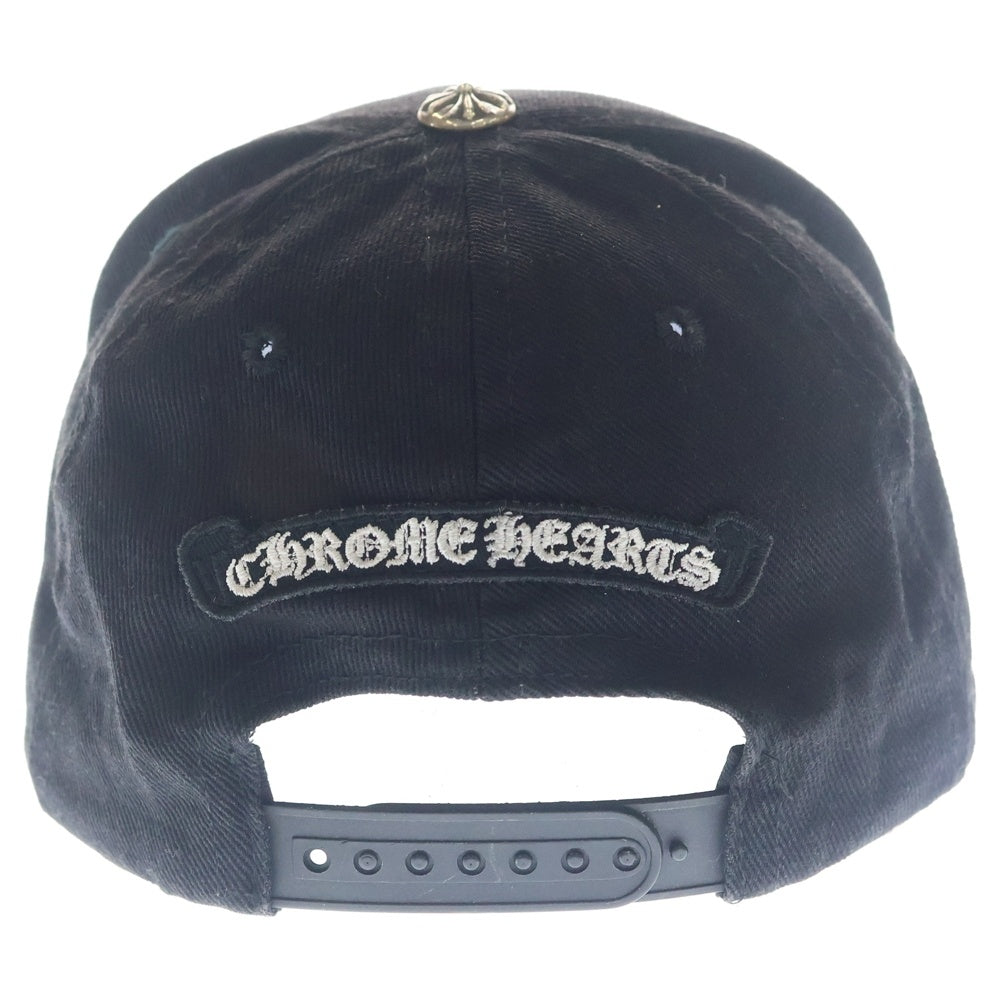 CHROME HEARTS(クロムハーツ) TRUCKER CAP ヴァインダガー刺繍クロスボール付 キャップ ブラック