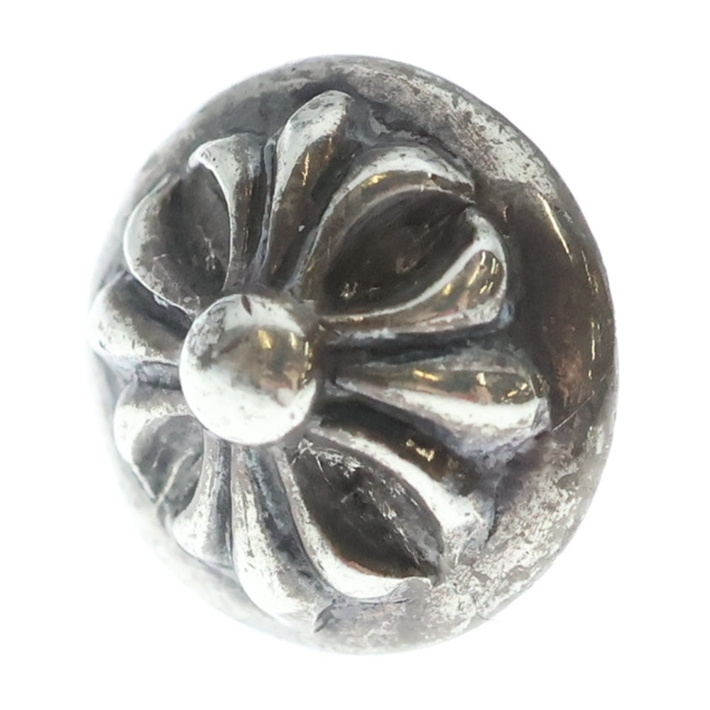 CHROME HEARTS(クロムハーツ) STUD CRSBLL クロスボールスタッドピアス シルバー BCA110