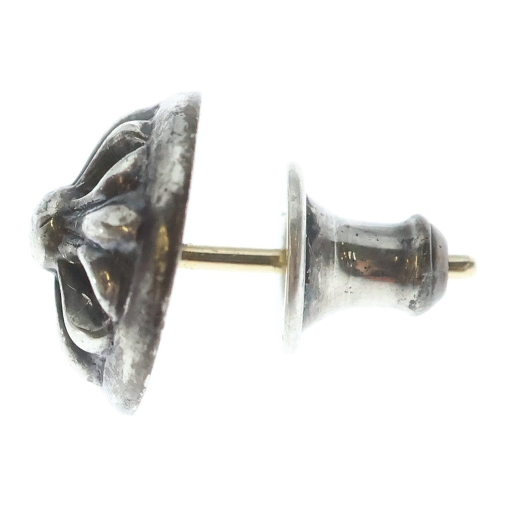 CHROME HEARTS(クロムハーツ) STUD CRSBLL クロスボールスタッドピアス シルバー BCA110