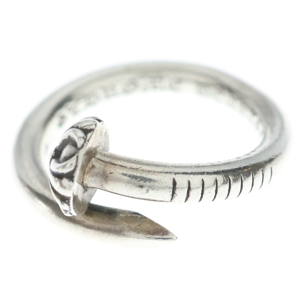CHROME HEARTS(クロムハーツ) NAIL CRSBALL ネイル クロスボール リング シルバー BCA349