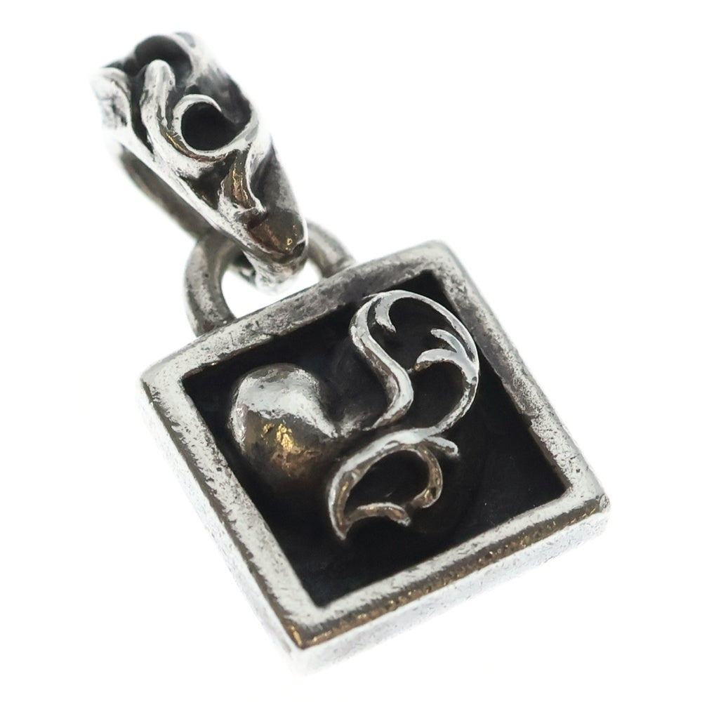 CHROME HEARTS(クロムハーツ) FRAMED HEART フレームドハート チャーム ペンダントトップ シルバー BCA273