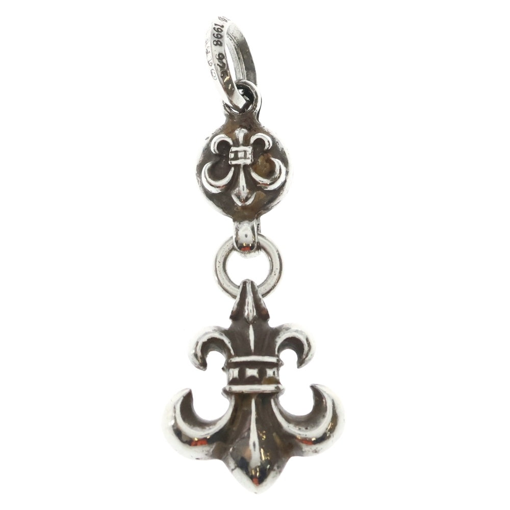 CHROME HEARTS(クロムハーツ) 1BALL BS FLEUR 1ボールBSフレアチャーム ペンダントトップ シルバー BCA198