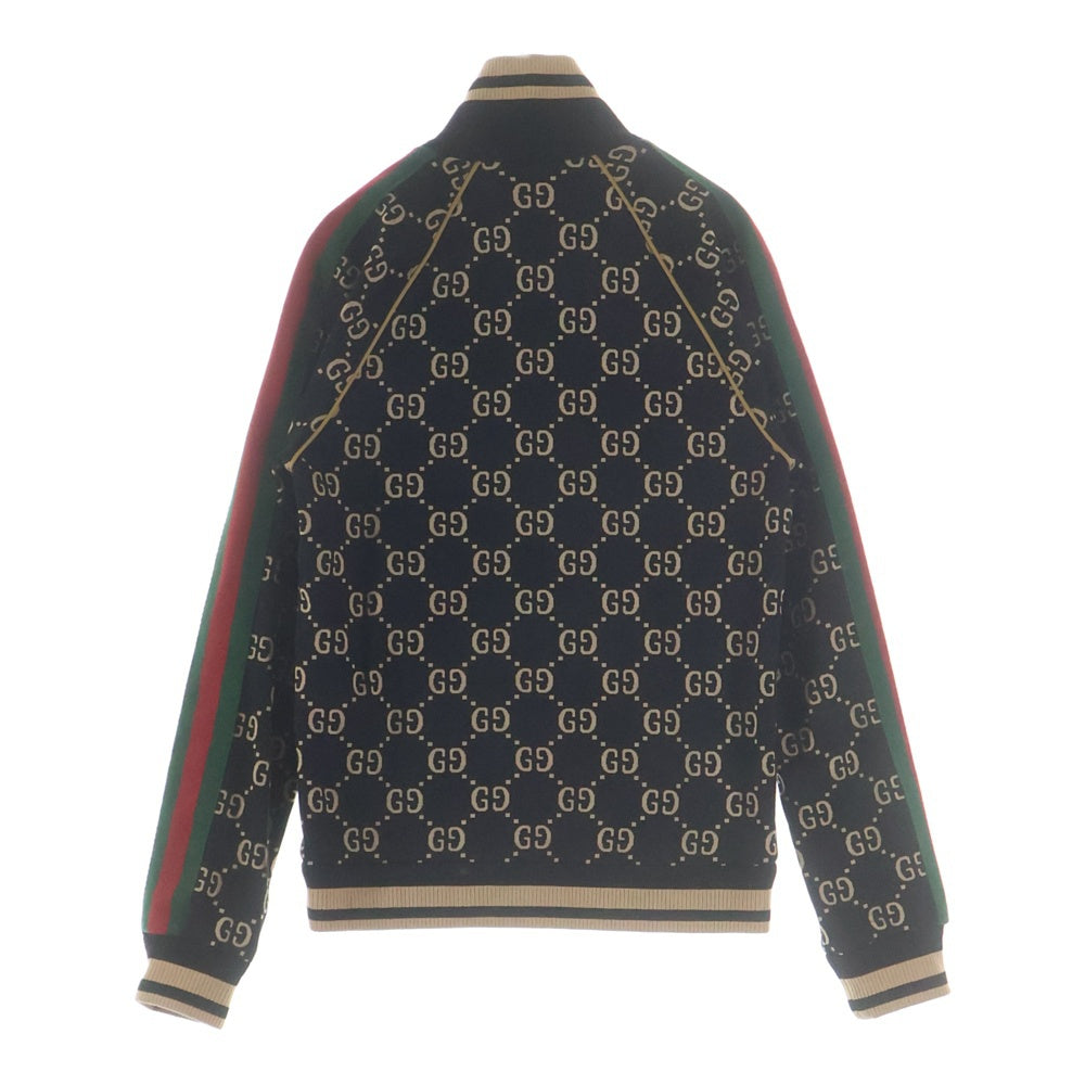 GUCCI(グッチ) GG コットンジャージー ジップアップ ジャケット ブラック 695955 XJEEI