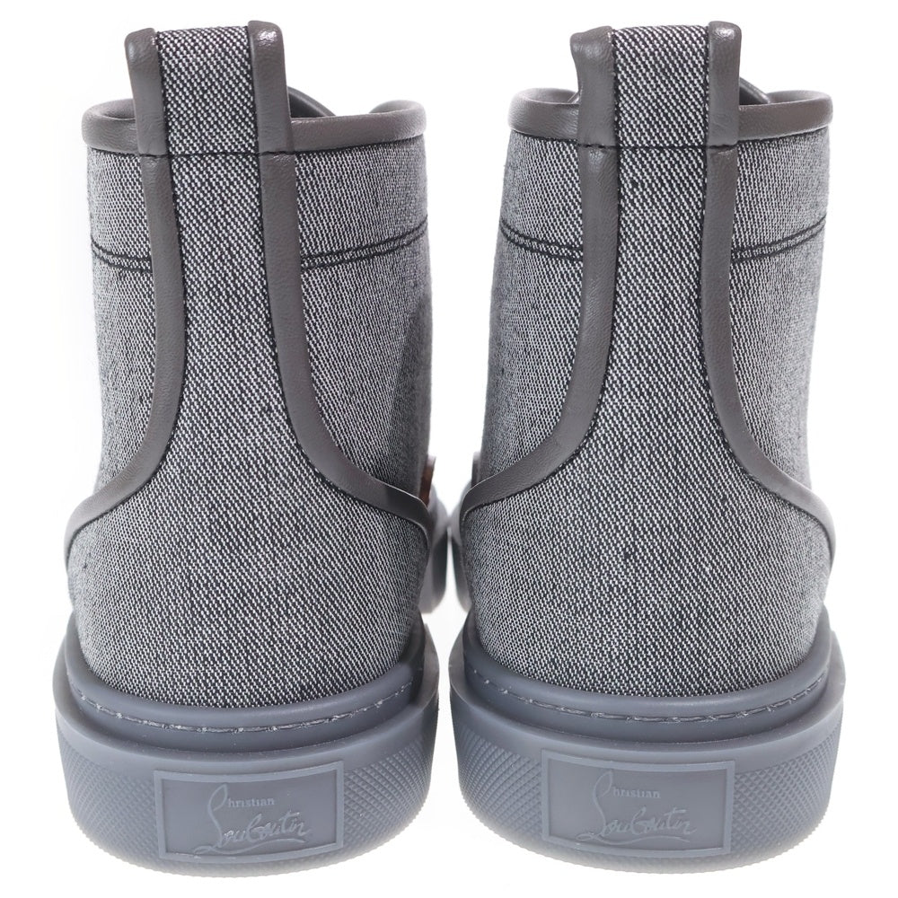 CHRISTIAN LOUBOUTIN(クリスチャンルブタン) High Top Sneakers Adolon アドロン ハイカットスニーカー グレー