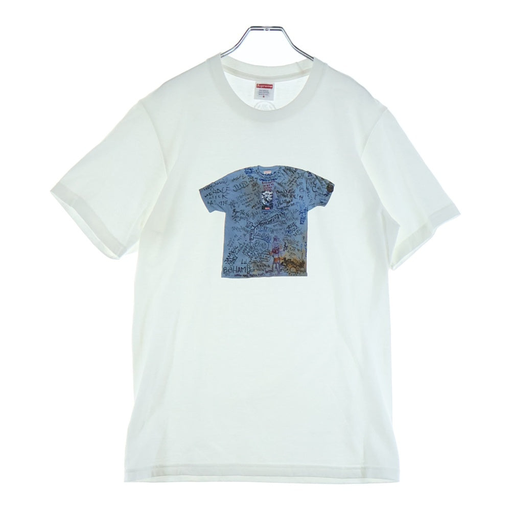 SUPREME(シュプリーム) 24SS 30 Anniversary First S/S Tee 30周年記念 ファースト フロントプリント クルーネック 半袖Tシャツ ホワイト