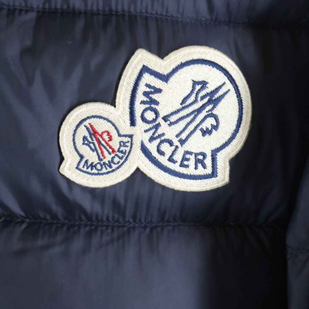 MONCLER(モンクレール) 19AW BRAMANT ブラマント ナイロン ジップアップ ダウンジャケット ネイビー E20914181149 53334