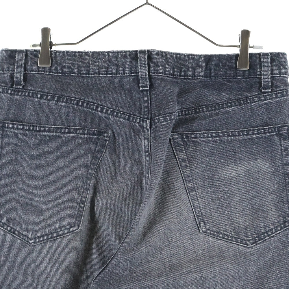 RHC Ron Herman(アールエイチシー ロンハーマン) Robert Wide Fit Black Denim Pants ロバート ワイドフィットデニムパンツ ジーンズ ブラック 4020600077