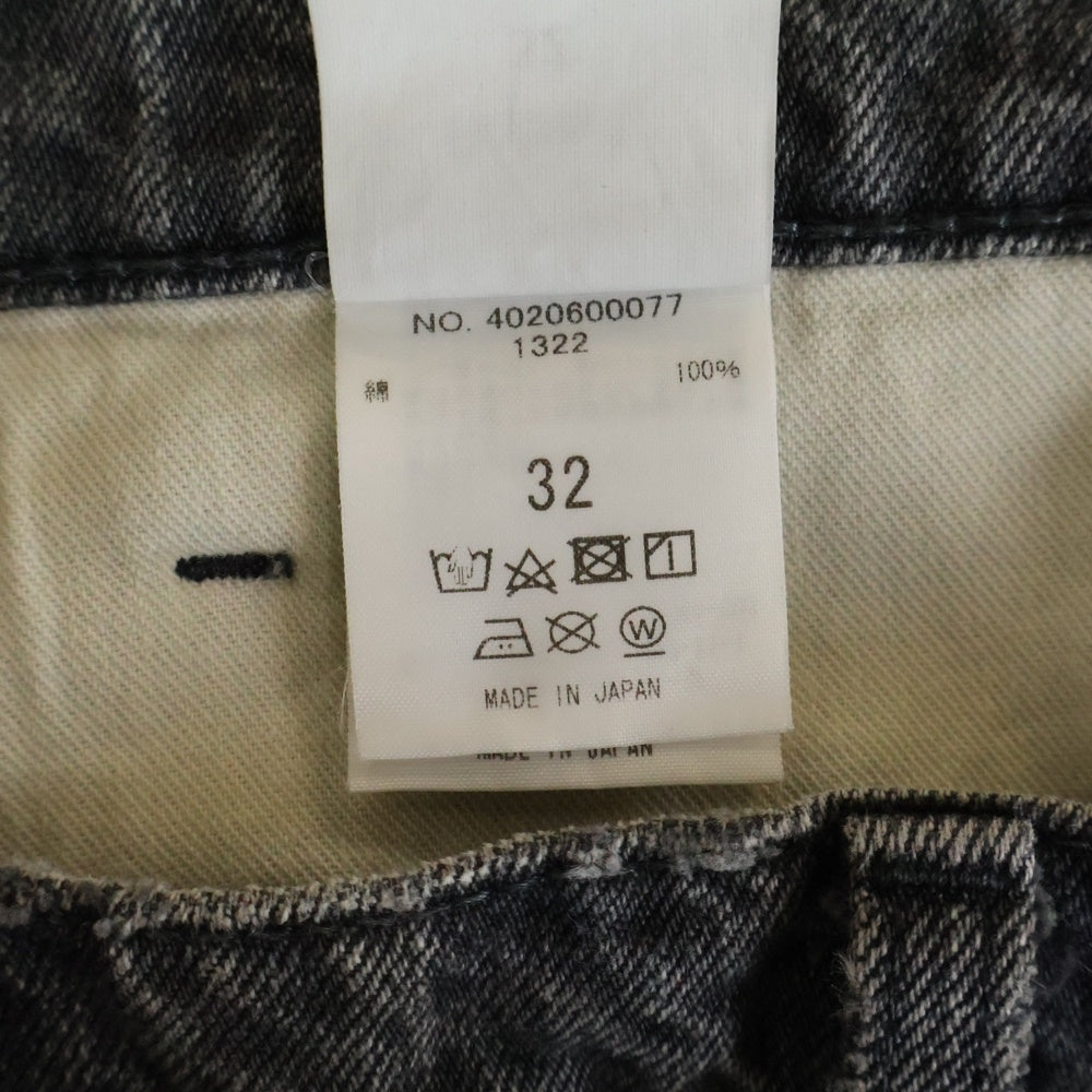RHC Ron Herman(アールエイチシー ロンハーマン) Robert Wide Fit Black Denim Pants ロバート ワイドフィットデニムパンツ ジーンズ ブラック 4020600077