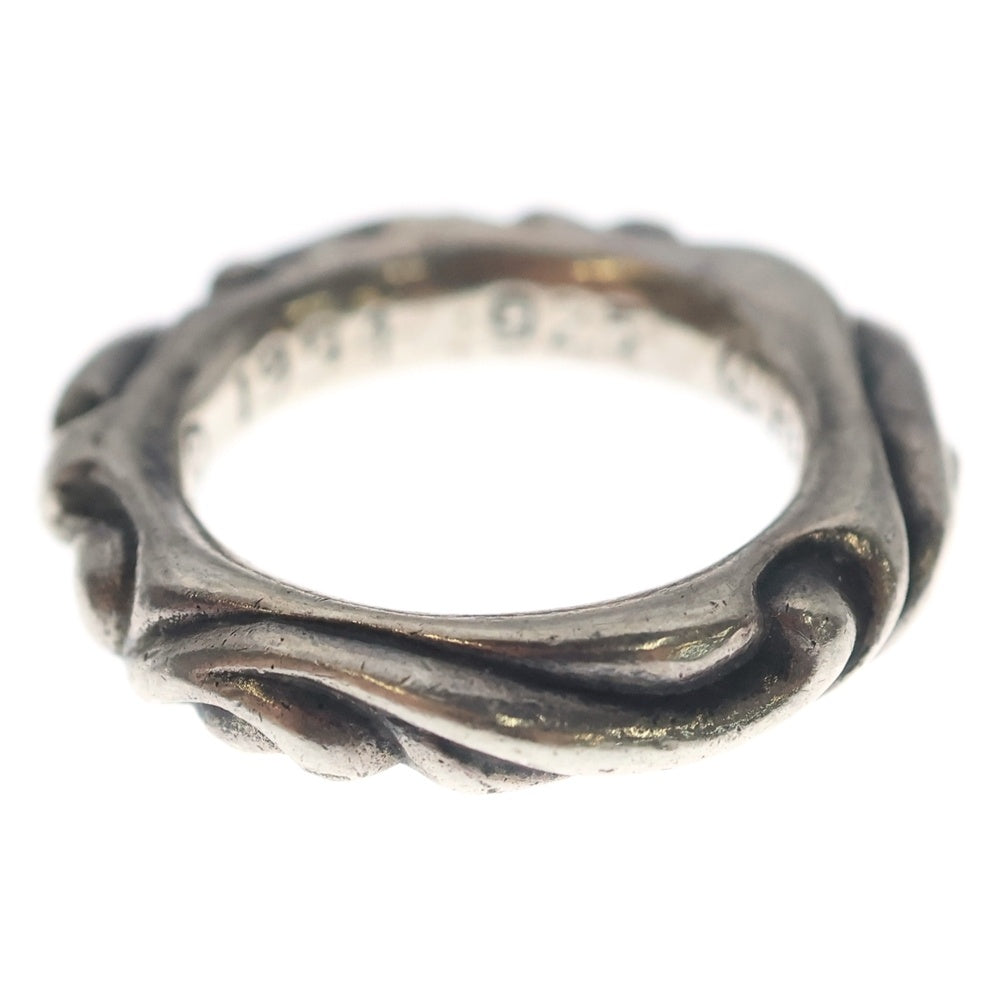 CHROME HEARTS(クロムハーツ) SCRL BAND スクロールバンド リング シルバー BCA351