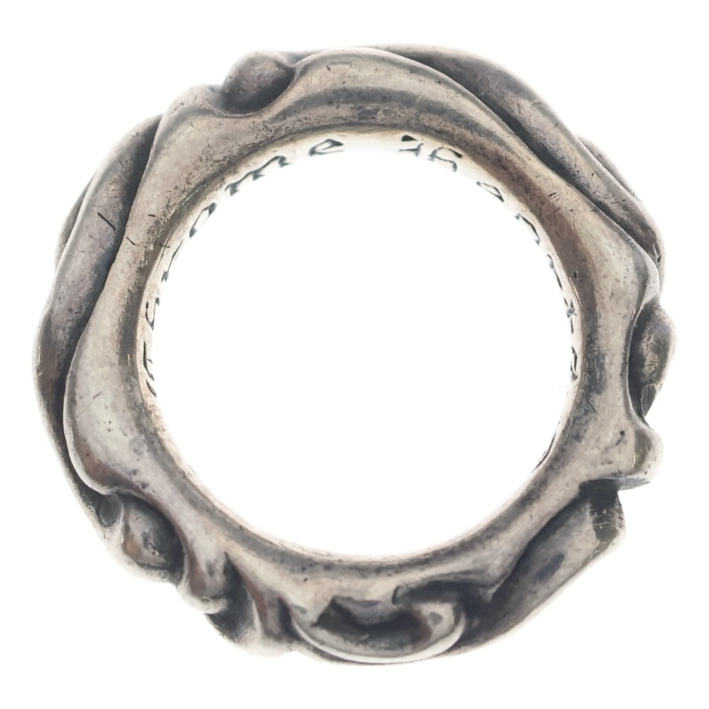 CHROME HEARTS(クロムハーツ) SCRL BAND スクロールバンド リング シルバー BCA351