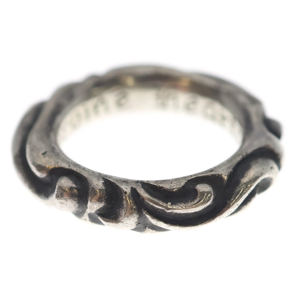 CHROME HEARTS(クロムハーツ) SCRL BAND スクロールバンド リング シルバー BCA351