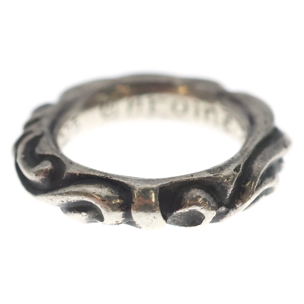 CHROME HEARTS(クロムハーツ) SCRL BAND スクロールバンド リング シルバー BCA351