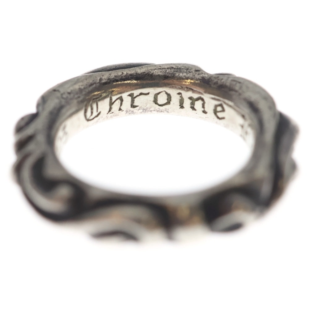 CHROME HEARTS(クロムハーツ) SCRL BAND スクロールバンド リング シルバー BCA351