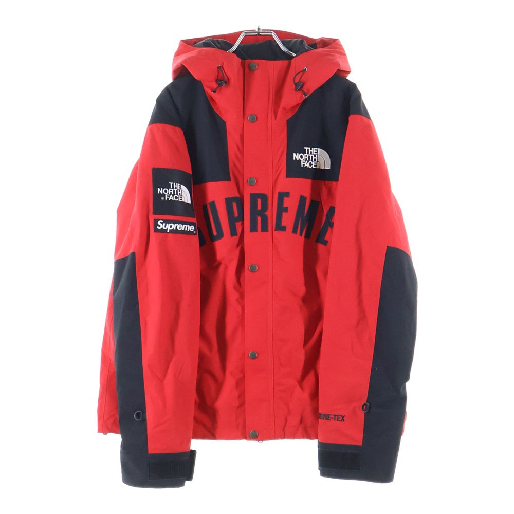 SUPREME(シュプリーム) 19SS ×THE NORTH FACE Arc Logo Mountain Parka GORE-TEX ザノースフェイス アーチ ロゴ ゴアテックス フーデッドマウンテンジャケット レッド NF0A3VMM