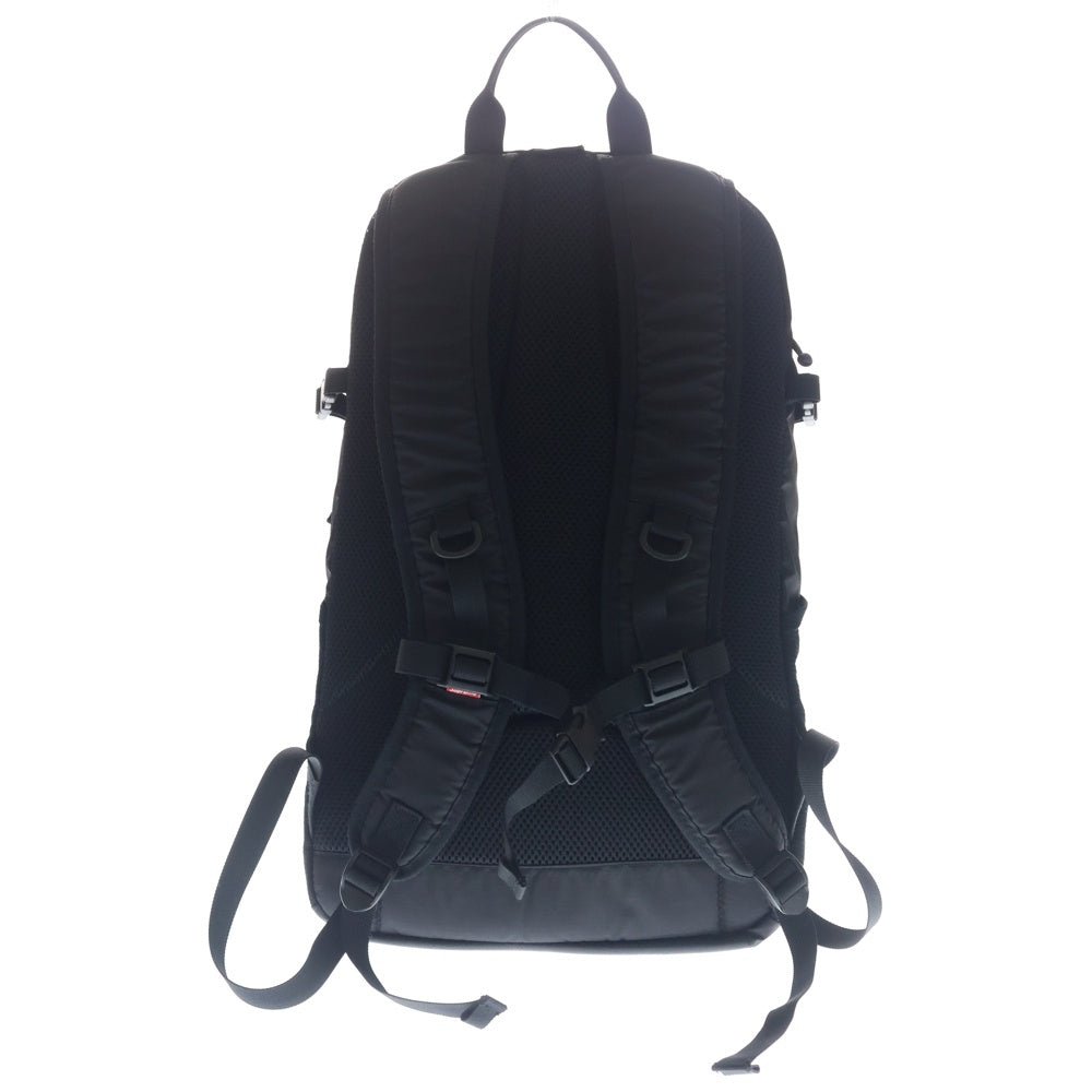 SUPREME(シュプリーム) 17SS Backpack フロントロゴデザイン バックパック リュック ブラック