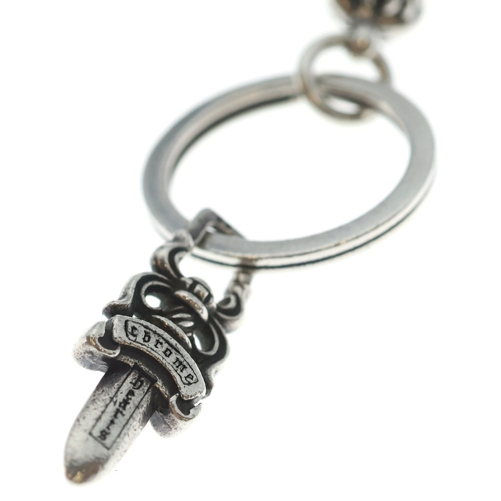 CHROME HEARTS(クロムハーツ) CLIP No2 BALL 3B クロスボール クリップ キーチェーン シルバー