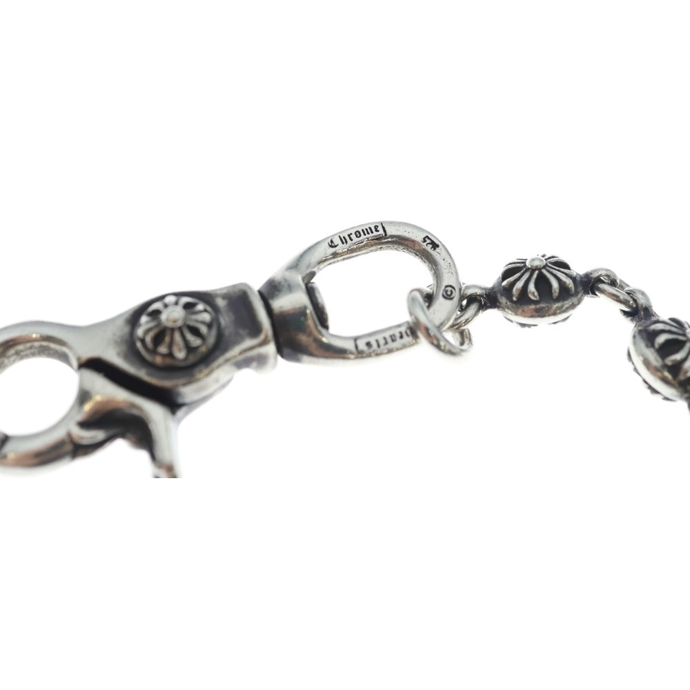CHROME HEARTS(クロムハーツ) CLIP No2 BALL 3B クロスボール クリップ キーチェーン シルバー