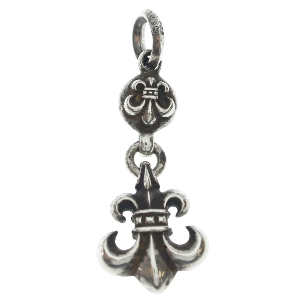 CHROME HEARTS(クロムハーツ) 1BALL BS FLEUR 1ボールBSフレアチャーム ペンダントトップ シルバー BCA198