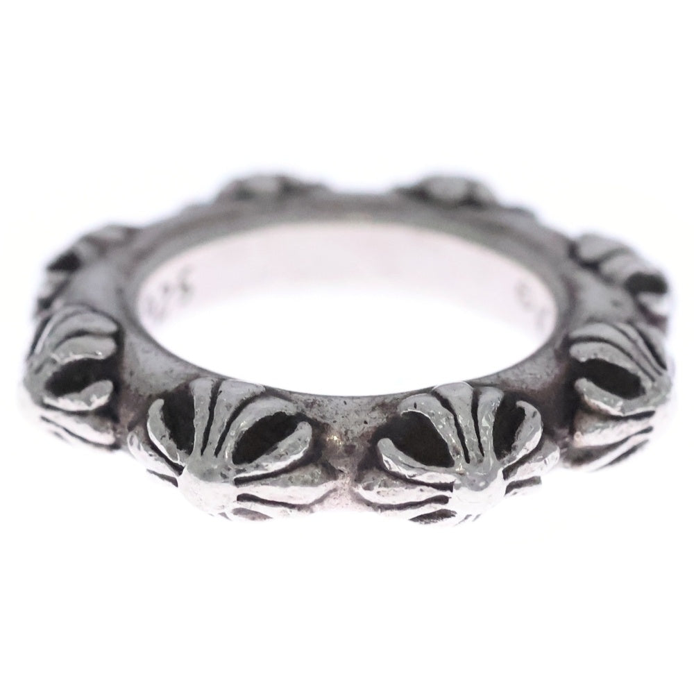 CHROME HEARTS(クロムハーツ) CROSS BAND クロスバンド リング シルバー BCA342 レディース