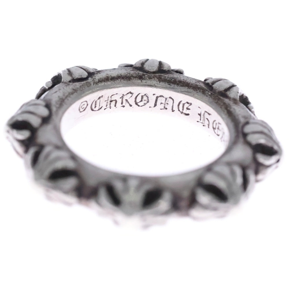 CHROME HEARTS(クロムハーツ) CROSS BAND クロスバンド リング シルバー BCA342 レディース