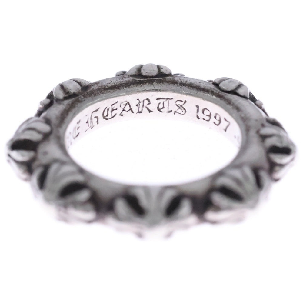 CHROME HEARTS(クロムハーツ) CROSS BAND クロスバンド リング シルバー BCA342 レディース