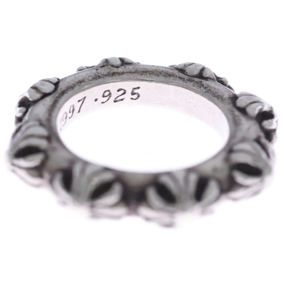 CHROME HEARTS(クロムハーツ) CROSS BAND クロスバンド リング シルバー BCA342 レディース