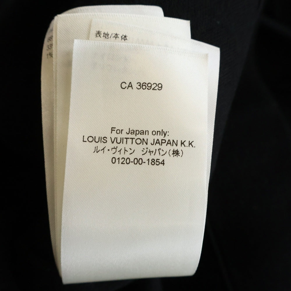 LOUIS VUITTON(ルイヴィトン) 25SS モノグラムエンボスド ハーフジップ ハイネックスウェット レディース ブラック RW251WW PVT FSKL15