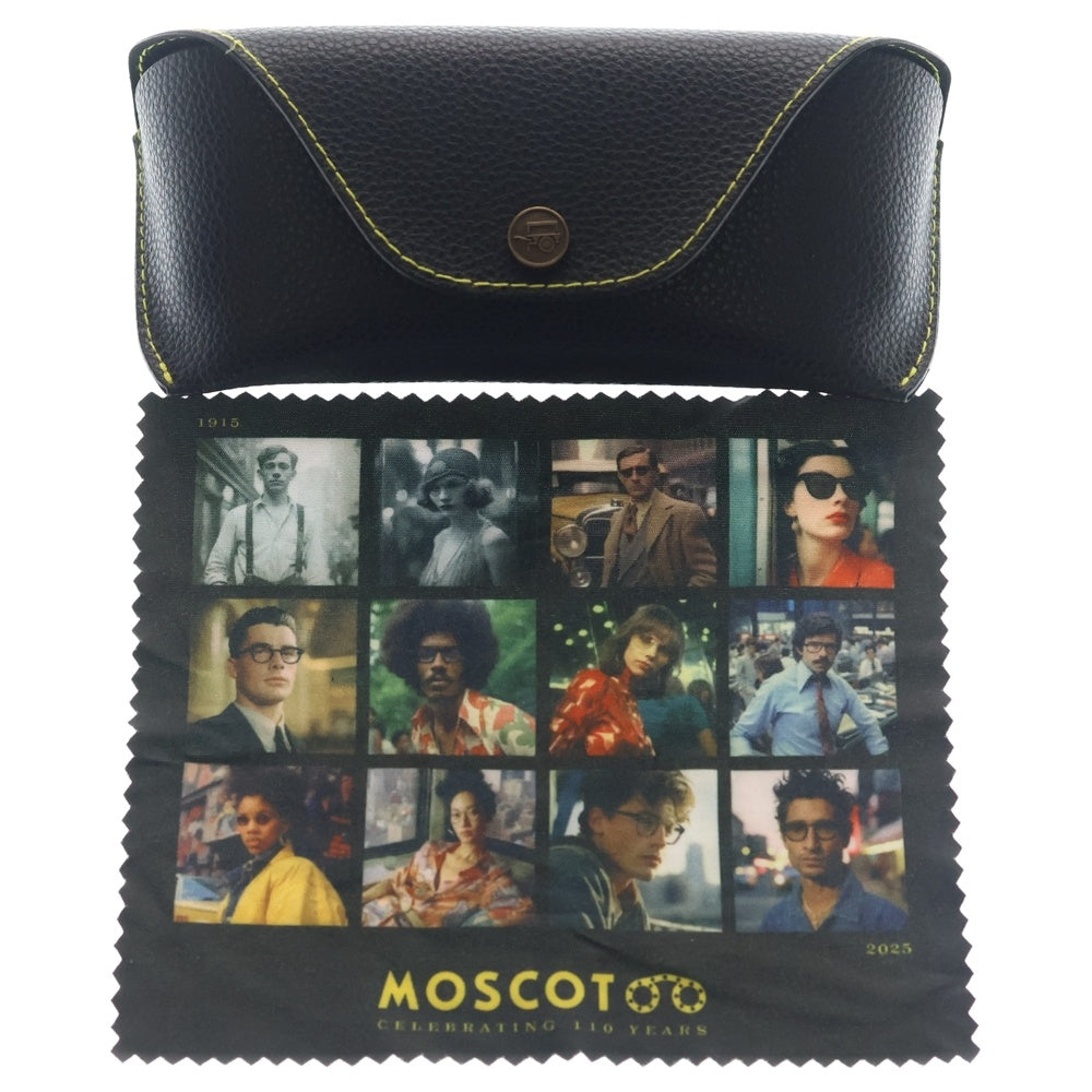 MOSCOT(モスコット) GRUNYA グルンヤ ラウンド型 サングラス メガネ ブラウン/ブラック