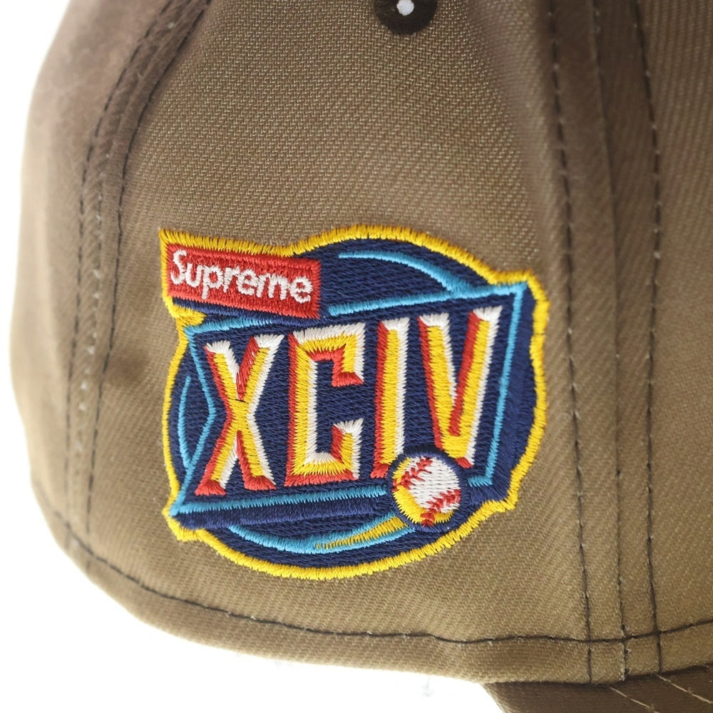 SUPREME(シュプリーム) 23SS ×NEW ERA Gradient Box Logo 59FIFTY ボックスロゴ キャップ ブラウン 7 1/2