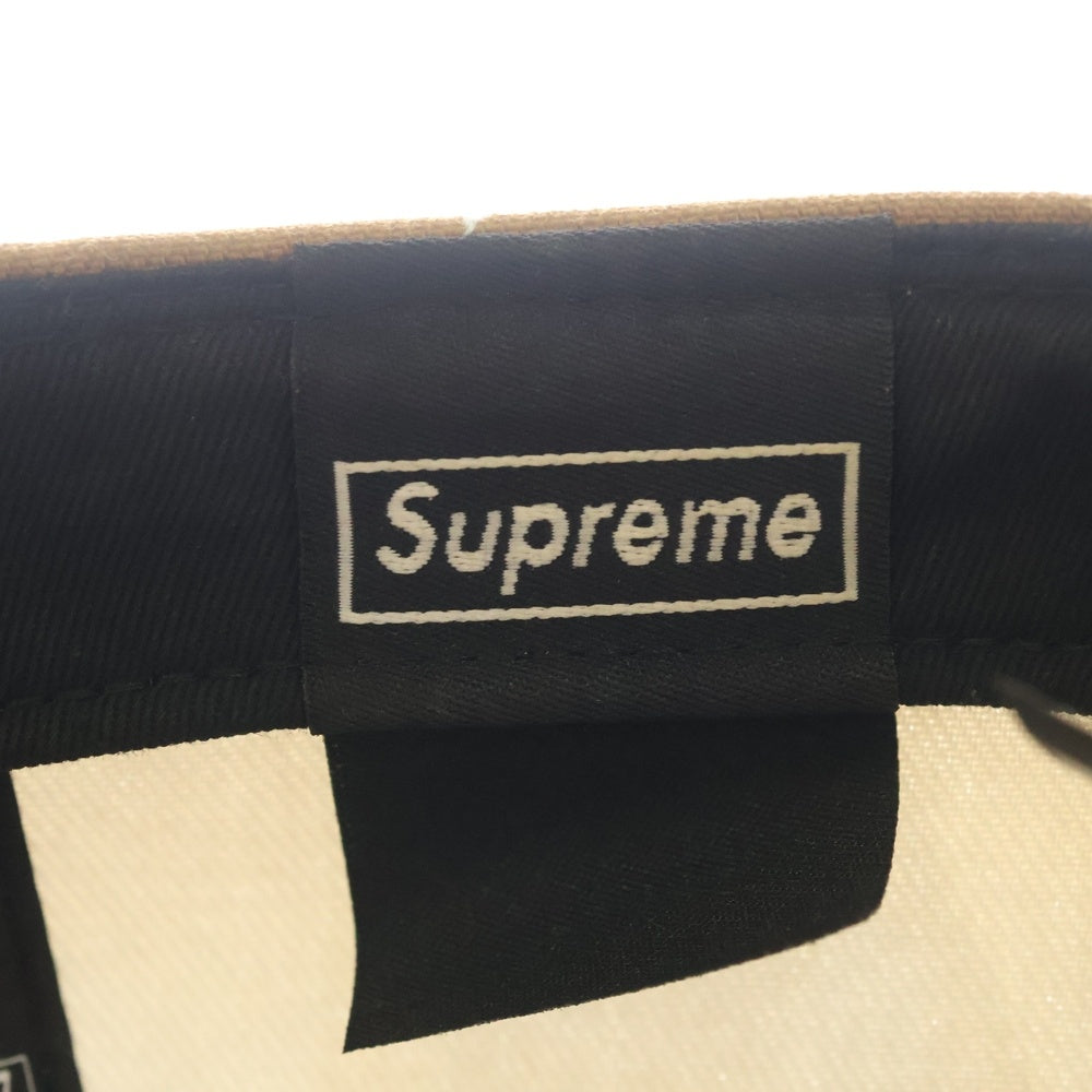 SUPREME(シュプリーム) 23SS ×NEW ERA Gradient Box Logo 59FIFTY ボックスロゴ キャップ ブラウン 7 1/2