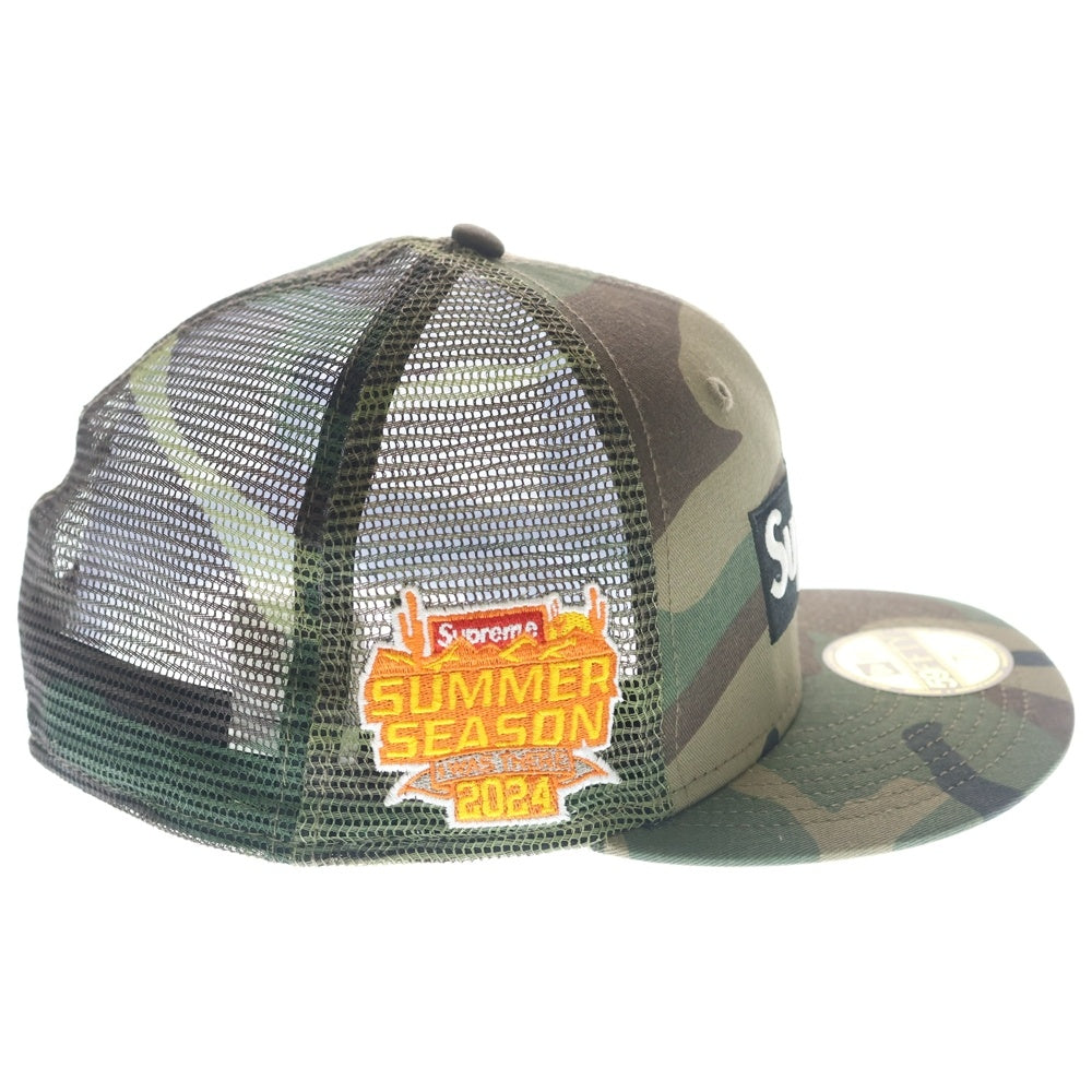 SUPREME(シュプリーム) 24ss ×NEW ERA Box Logo Mesh Back 59FIFTY ボックスロゴ メッシュキャップ カモフラ マルチカラー 7 5/8