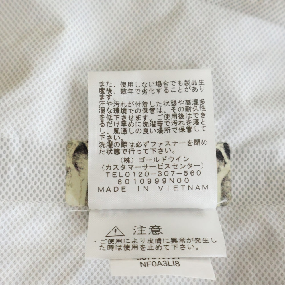 SUPREME(シュプリーム) 18SS ×THE NORTH FACE SNAKE COACHES JACKET ザノースフェイス スネークコーチジャケット パイソン柄 フルボタン ブルゾン グレー NF0A3LI8