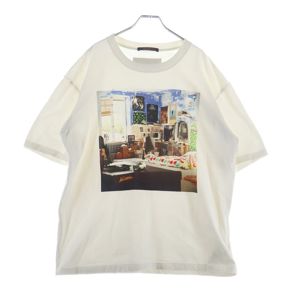 LOUIS VUITTON(ルイヴィトン) 23AW フォトプリント半袖Tシャツ RM232 NPG HPY80W ホワイト