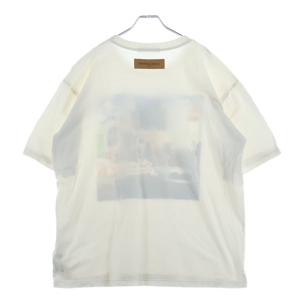 LOUIS VUITTON(ルイヴィトン) 23AW フォトプリント半袖Tシャツ RM232 NPG HPY80W ホワイト