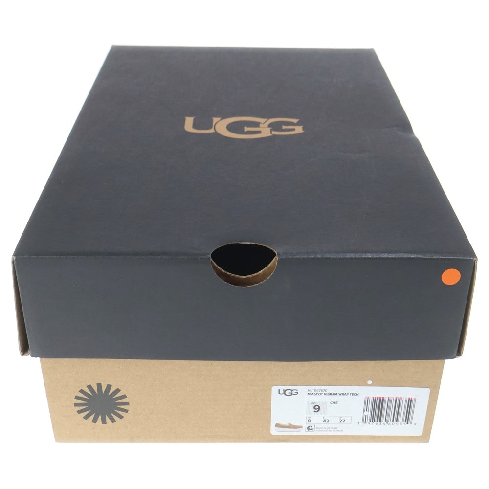 UGG(アグ) Ascot Wrap Tech アスコット ラップ テック ローファー スエード ビブラムソール ブラウン 1167670
