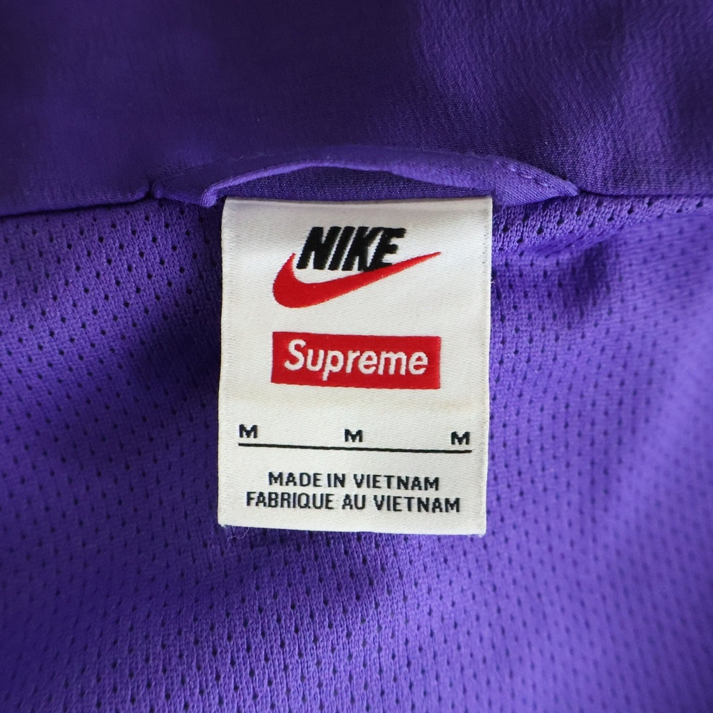 SUPREME(シュプリーム) ×NIKE Track Jacket ジップアップ トラックジャケット パープル HF9622-545