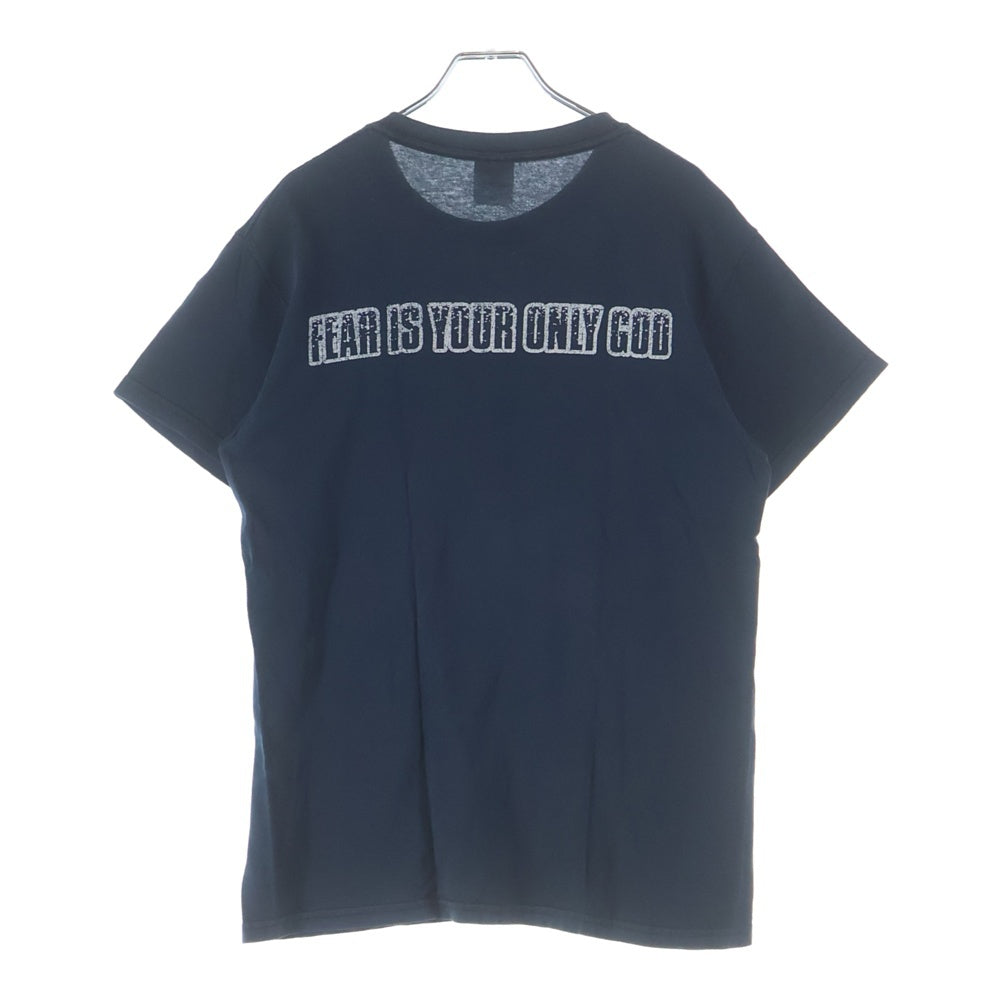 VINTAGE(ヴィンテージ) 08s RAGE AGAINST THE MACHINE レイジアゲインストマシーン 両面プリント クルーネック 半袖Tシャツ ネイビー