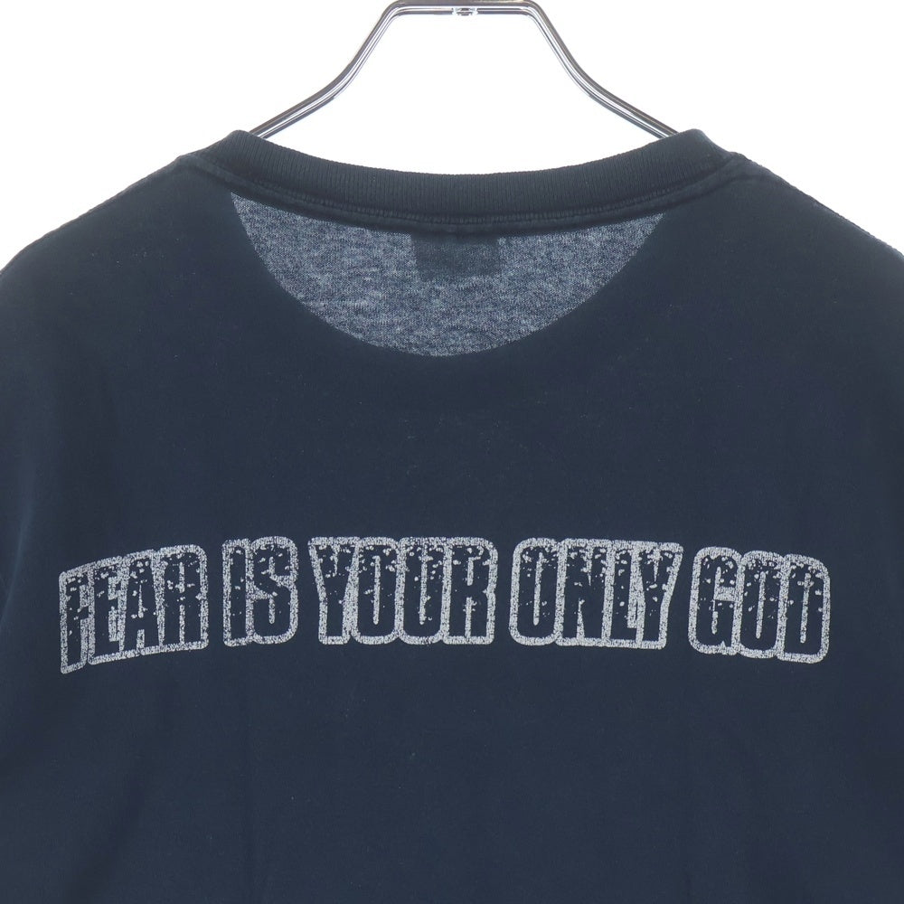 VINTAGE(ヴィンテージ) 08s RAGE AGAINST THE MACHINE レイジアゲインストマシーン 両面プリント クルーネック 半袖Tシャツ ネイビー