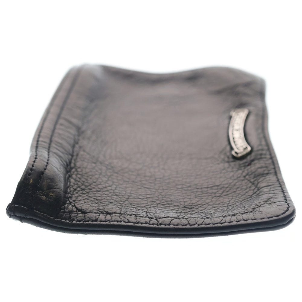 CHROME HEARTS(クロムハーツ) ZPR CHNG PURSE2 チェンジパース レザーコインケース ブラック