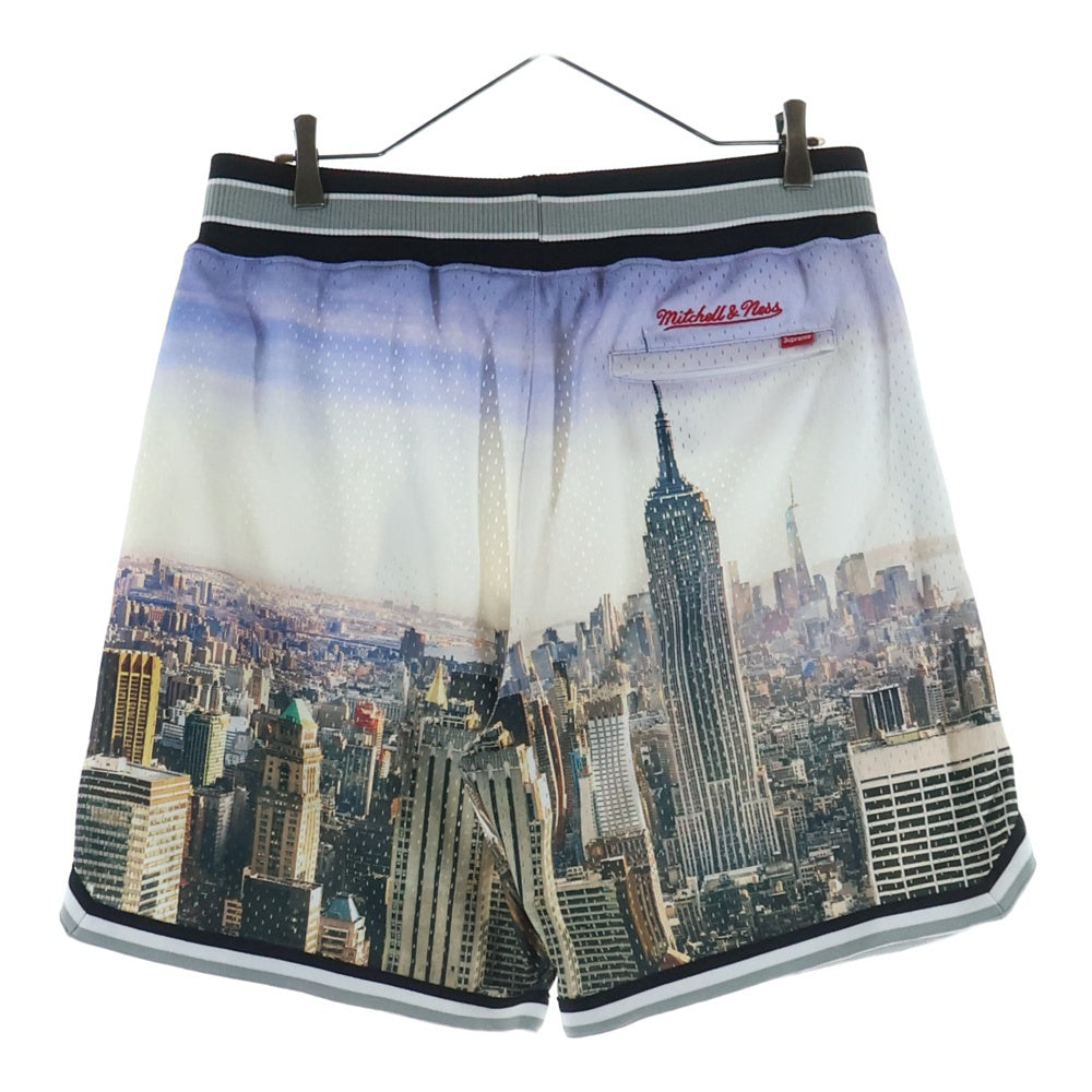 SUPREME(シュプリーム) 21SS ×Mitchell & Ness Basketball Short Skyline ショートパンツ バスパン マルチカラー