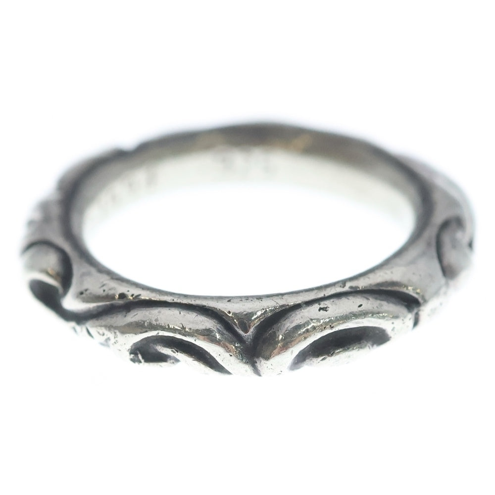 CHROME HEARTS(クロムハーツ) SCRL BAND スクロールバンド リング シルバー BCA351