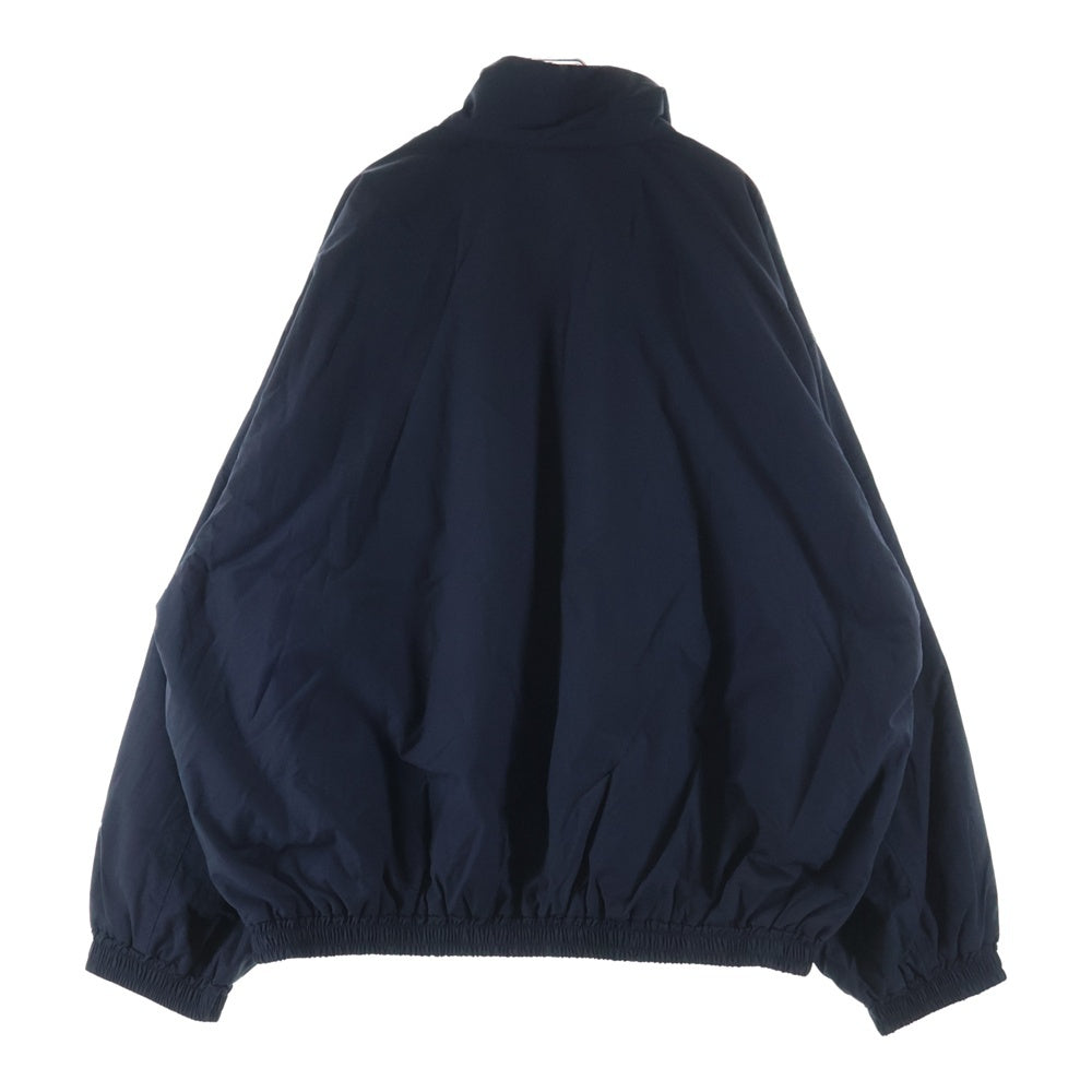 Stein(シュタイン) ×UMBRO POPLIN PADDED JACKET アンブロ フロントロゴ刺繍 ナイロンジャケット ネイビー ST.1340
