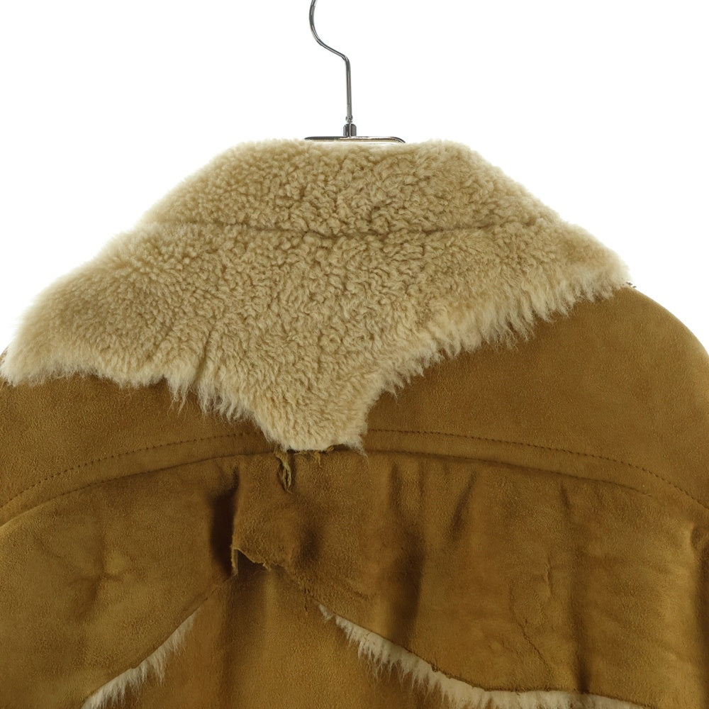 GOOD KARMA DEVELOPMENT(グッドカルマ ディベロップメント) LUKE MOUTON TRUCKER JACKET ムートン トラッカー ジャケット ベージュ