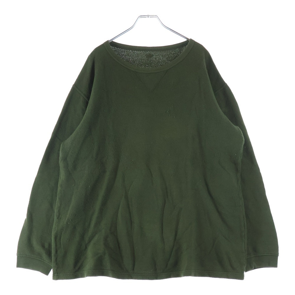 Porter Classic(ポータークラシック) THERMAL CREWNECK サーマル クルーネック 長袖Tシャツ オリーブ
