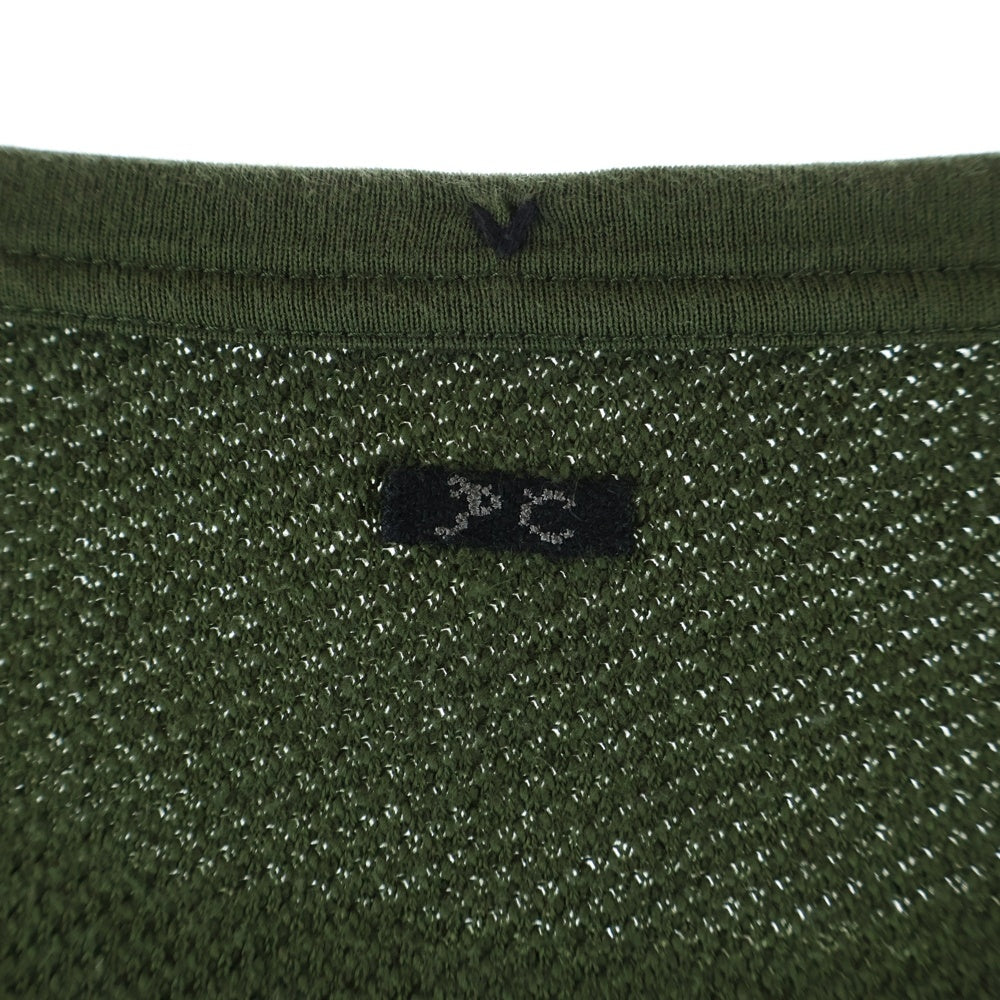 Porter Classic(ポータークラシック) THERMAL CREWNECK サーマル クルーネック 長袖Tシャツ オリーブ