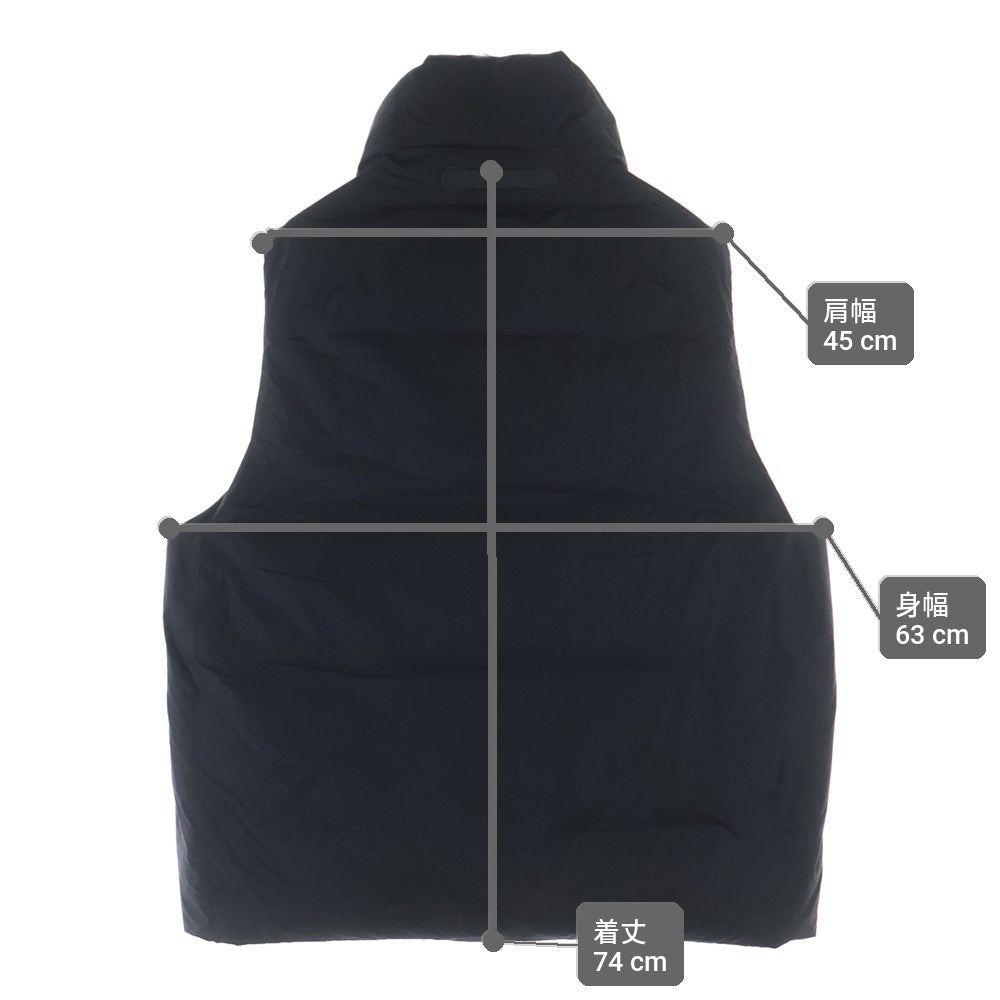 TEATORA(テアトラ) MUTE SCOPE VEST ナイロン ダウンベスト ブラック TT-108V-EVA